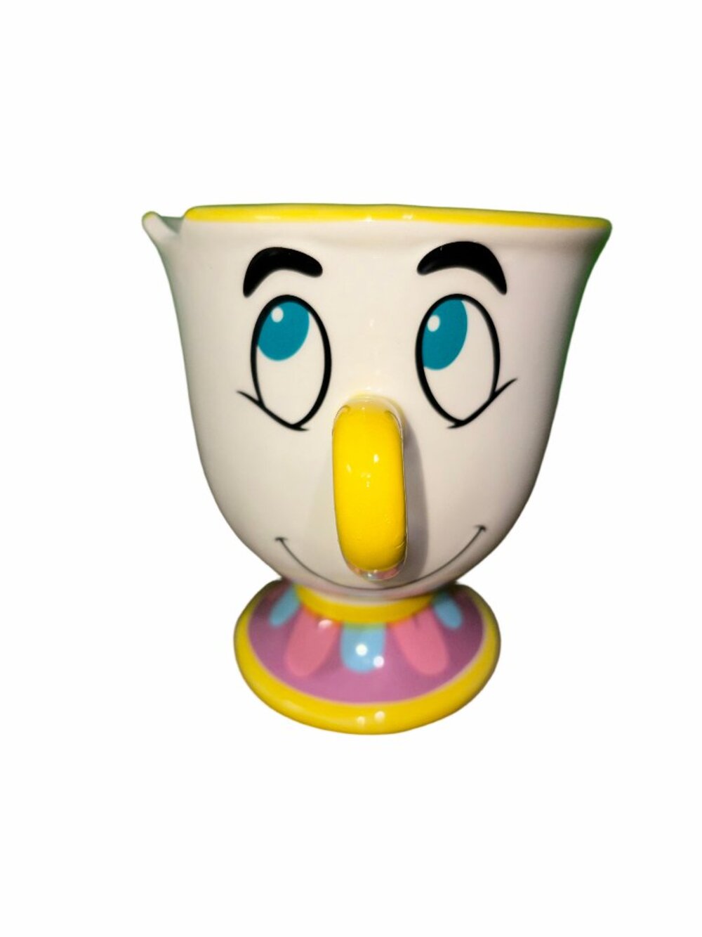 🆕💜Disney Beauty and the Beast Chip Figural Mug New Without Tags